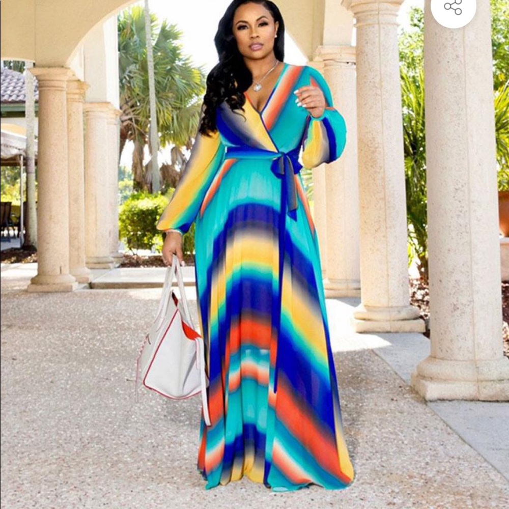 Olivia Satin Maxi Dress
